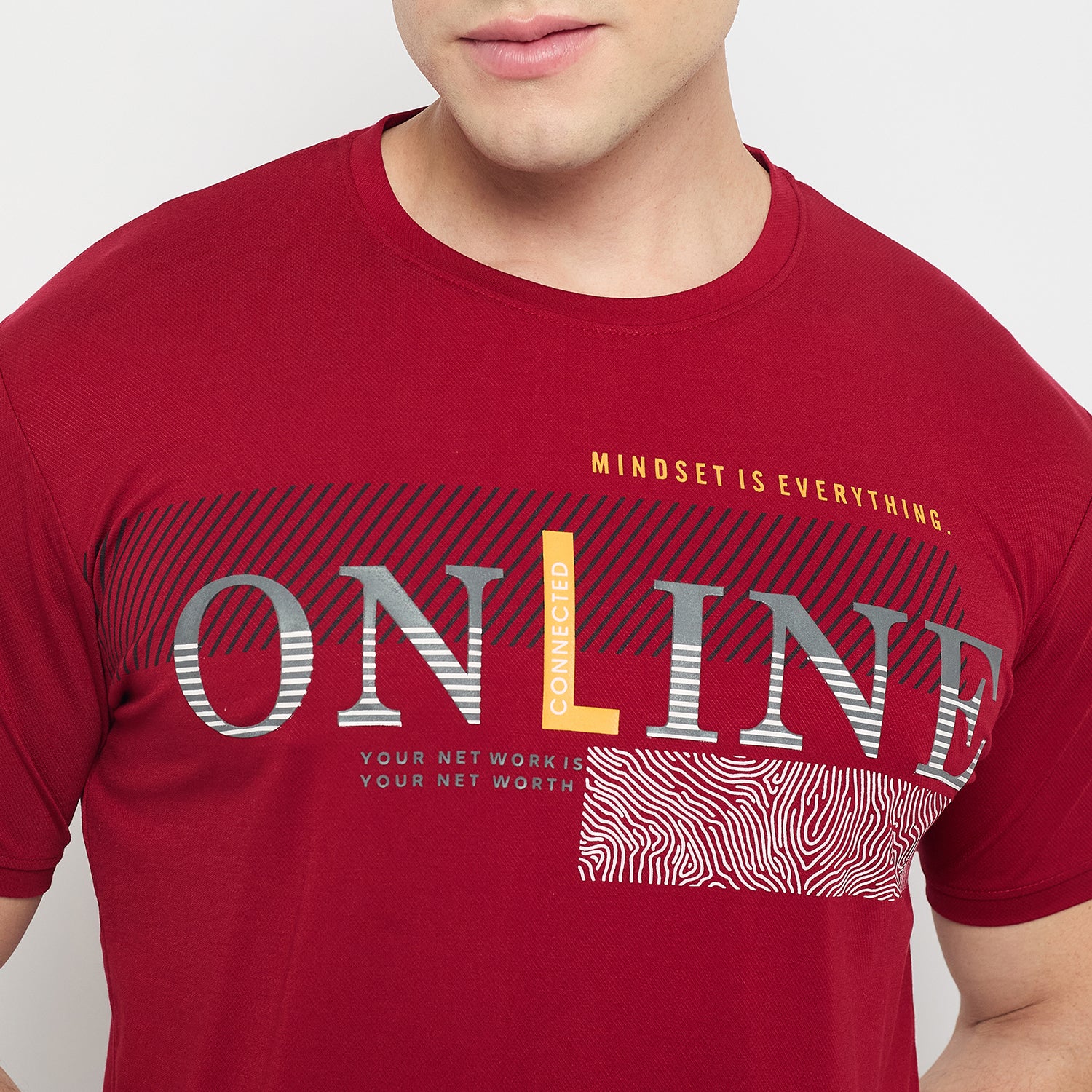 Duke Urban Men Half Sleeve Cotton Tshirt (LF5773)