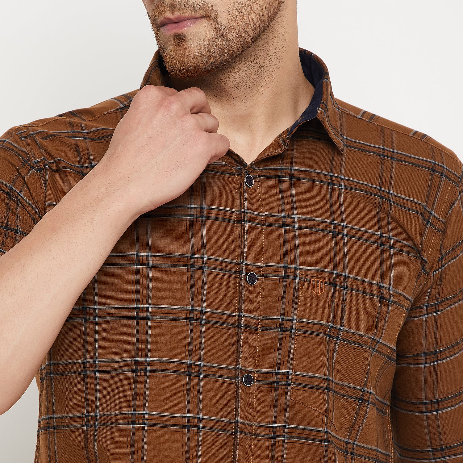 Duke Urban Men Full Sleeve Cotton Shirt (SDO5CKON)