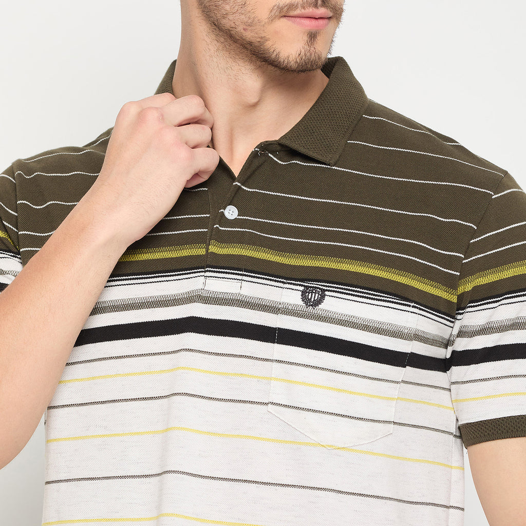 Duke Strardust Men Half Sleeve Cotton T-shirt (LF7203)
