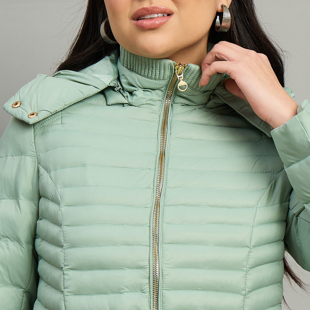 Duke Urban Women Short Style Hooded Bomber Jacket (SDZ4040R)
