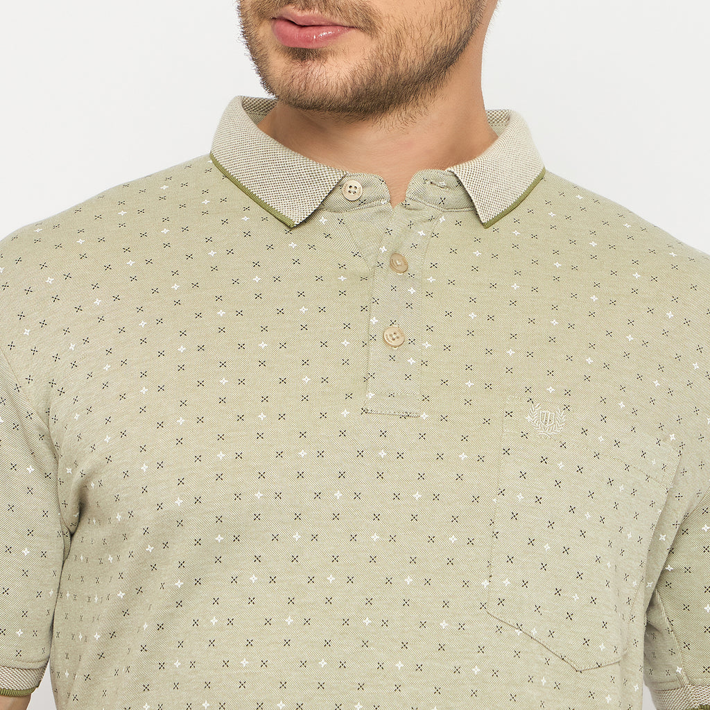 Duke Urban  Men Half Sleeve Cotton Tshirt (LF7448)