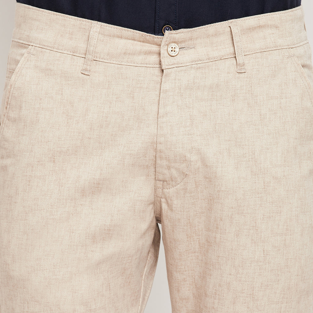 Duke Urban Men Slim Fit Cotton Trousers (SDT4579)