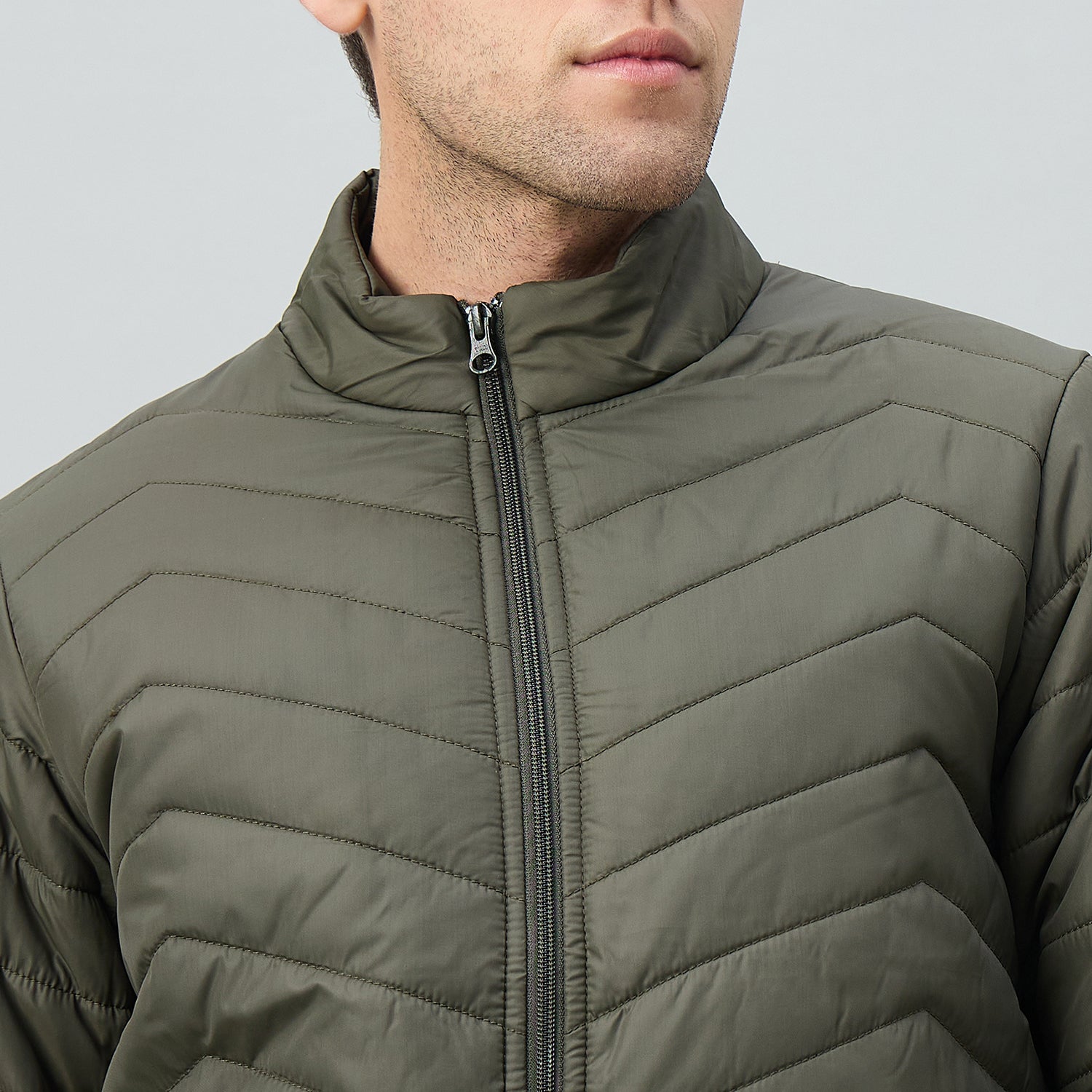 Duke Urban Men Full Sleeve Regular Puffer Jacket (OSDZ9494)