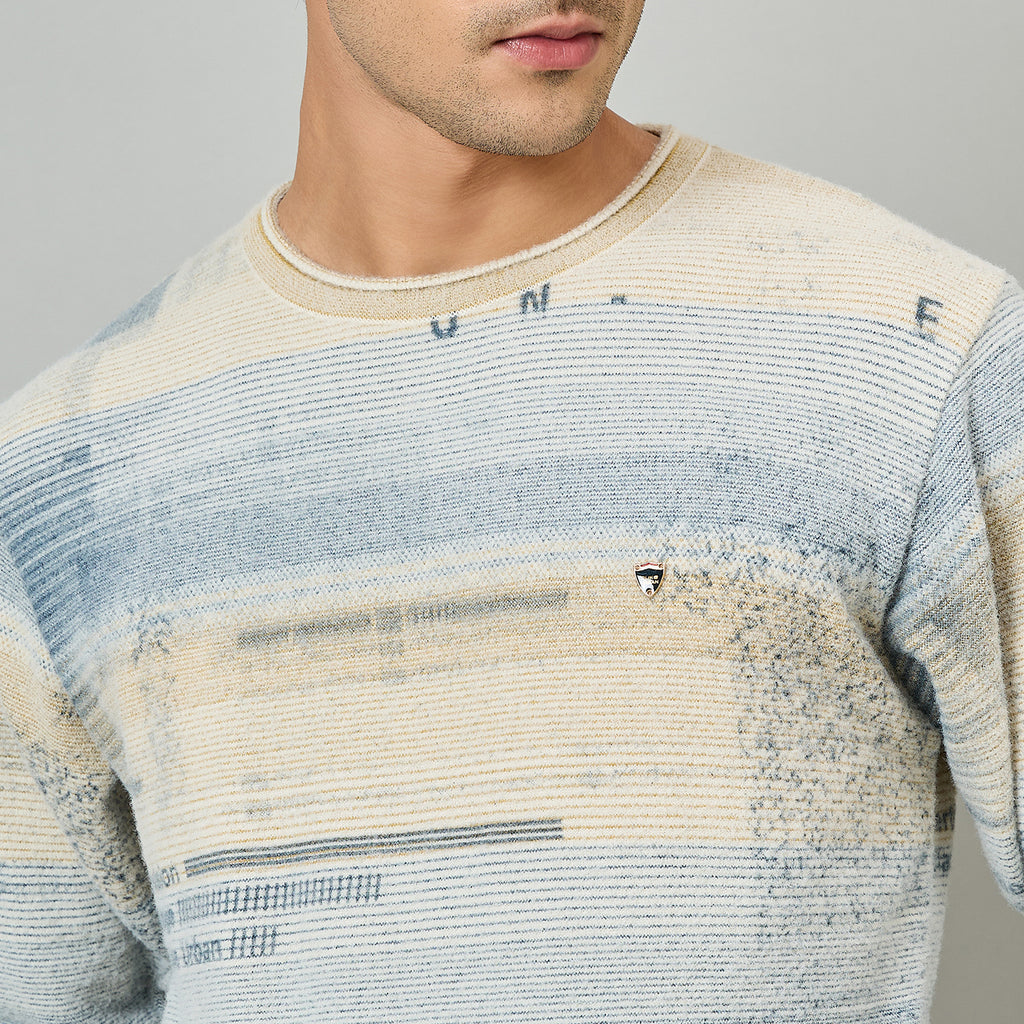 Duke Urban Men Full Sleeve Classic round neck sweater (SDS2283)