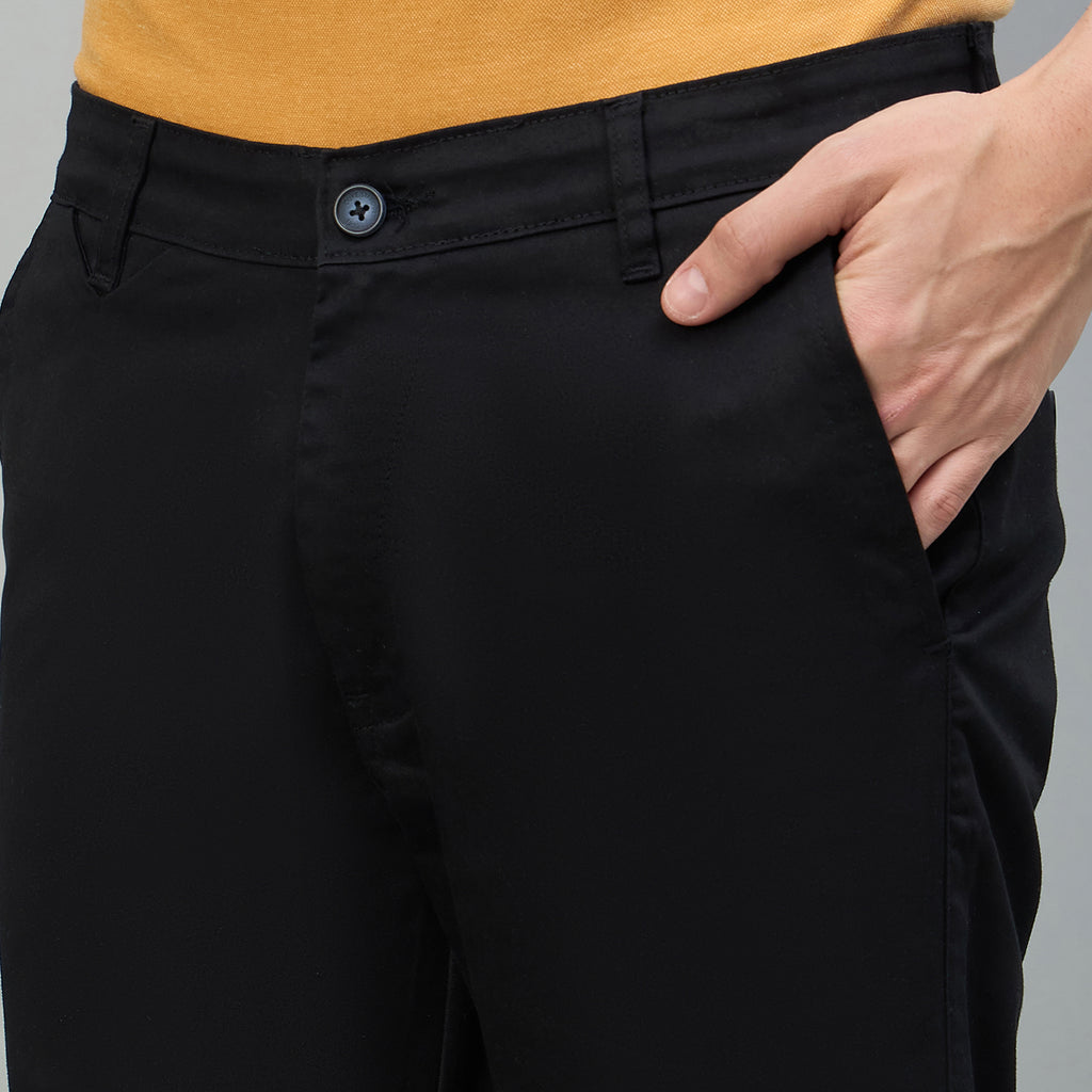 Duke Urban Men Flatfront Narrowfit Non-denim Casual Trouser (SDT4661)