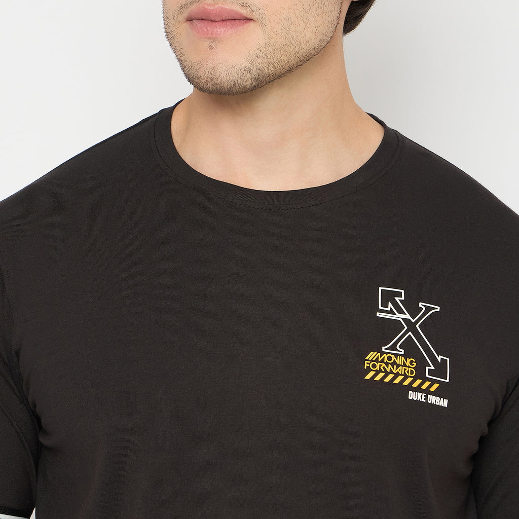 Duke Urban Men Half Sleeve Cotton Tshirt (LF7432)