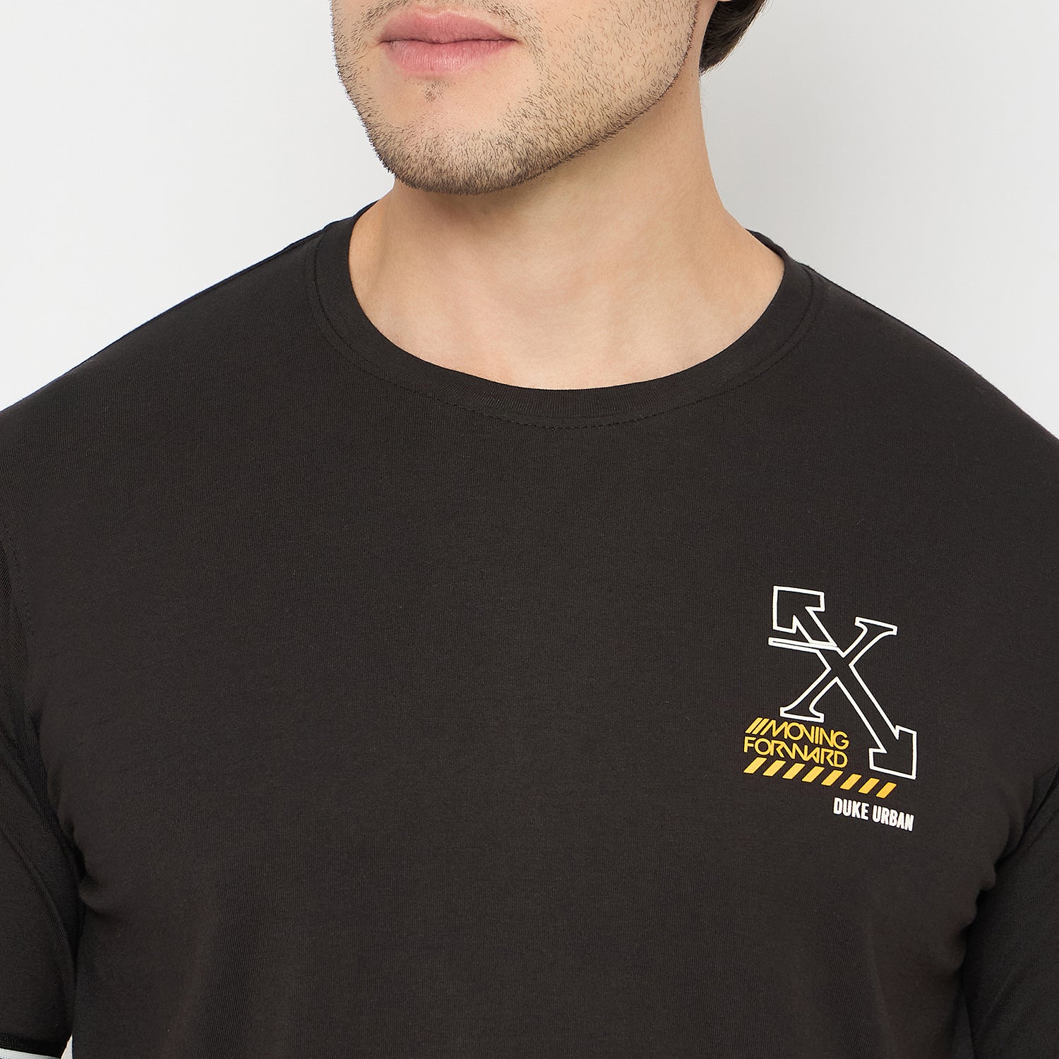 Duke Urban Men Half Sleeve Cotton Tshirt (LF7432)