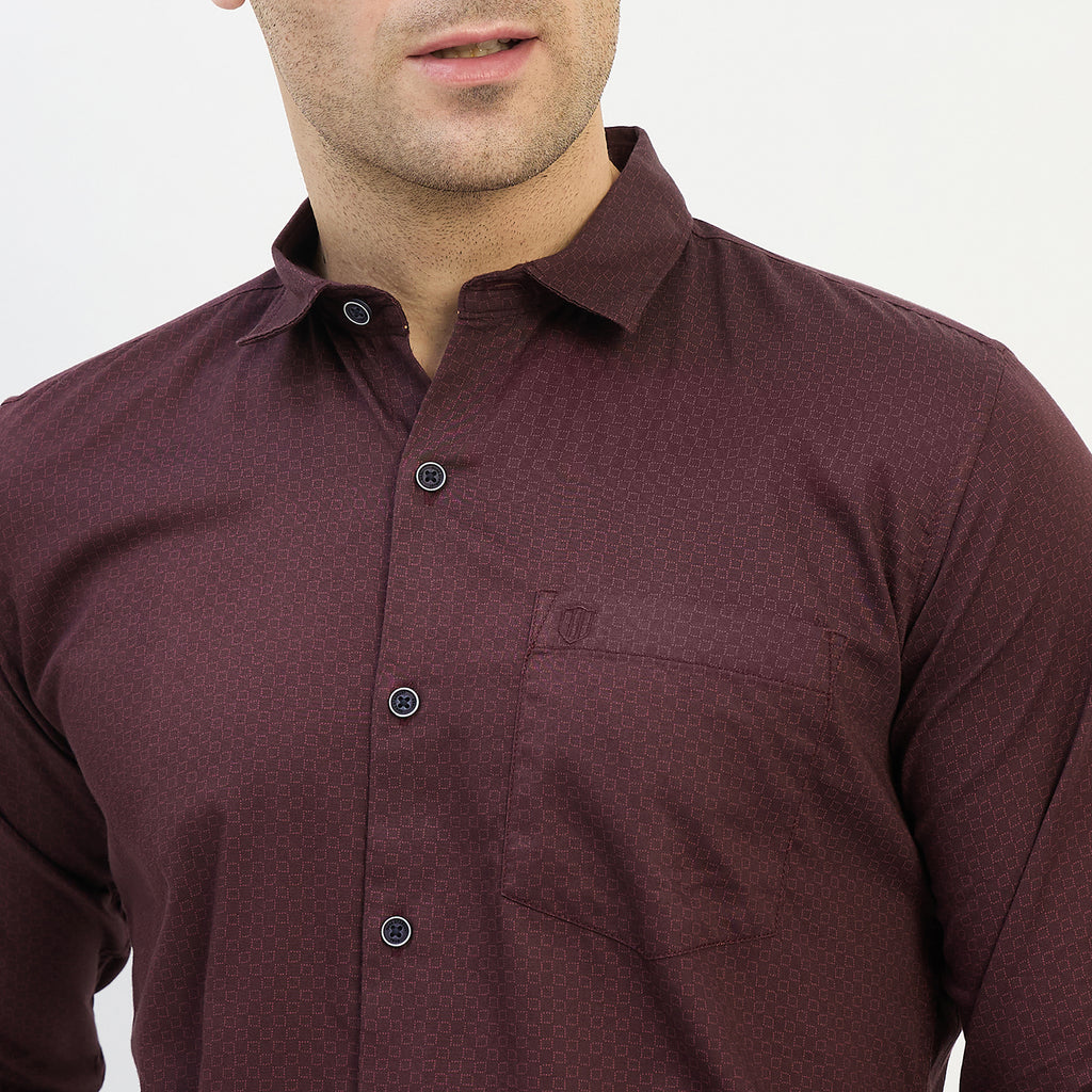 Duke Urban Men Full Sleeve Cotton Shirt (SDO5PRSC)
