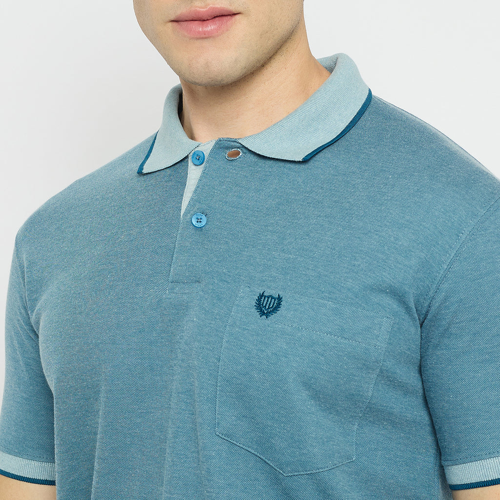 Duke Urban Men Half Sleeve Cotton Collared Tshirt (MSD67)