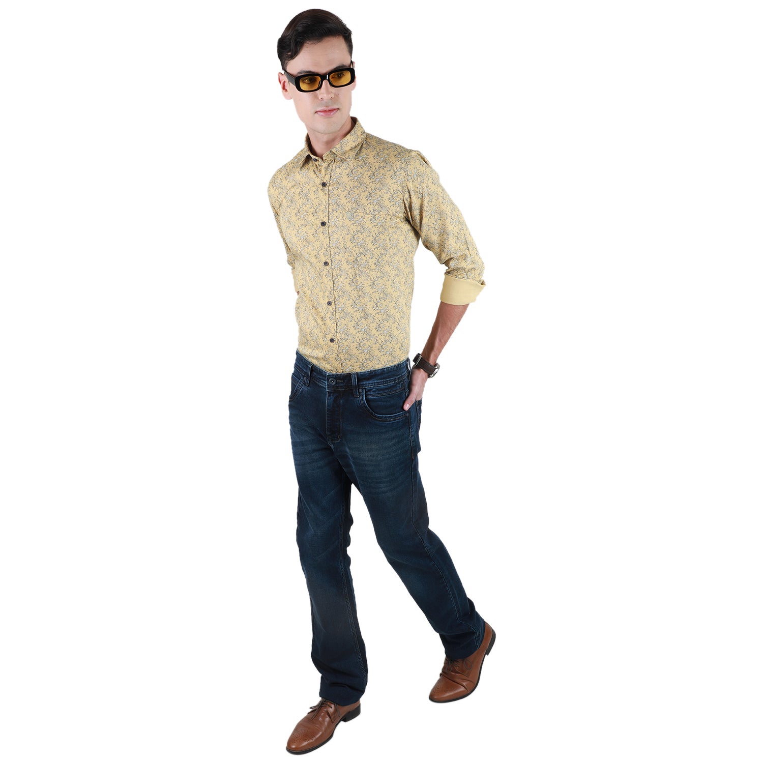 Duke Urban Men Full Sleeve Cotton Shirt (SDO6PRTL)