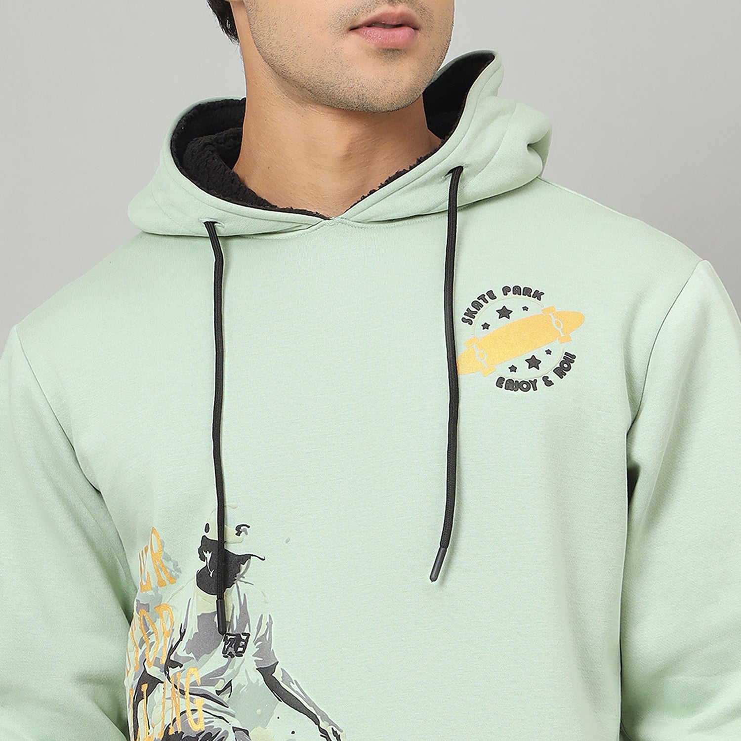 Duke Urban Men Hooded Regular Sweatshirt (LF6391)