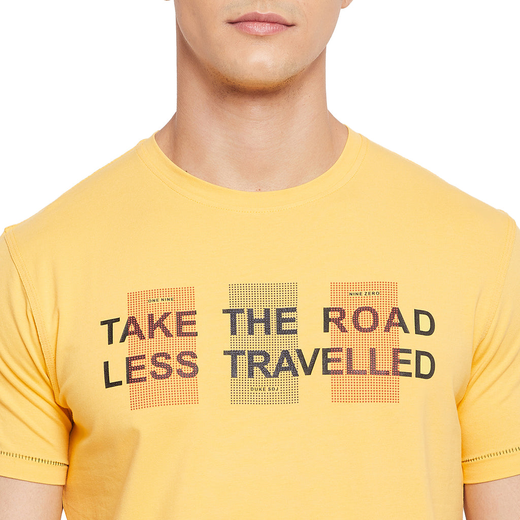Duke Urban Men Half Sleeve Cotton T-shirt (LQSD4135)
