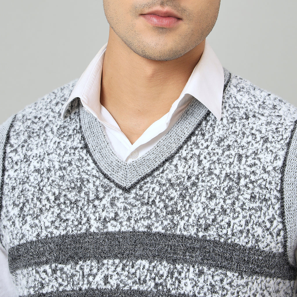 Duke Urban Men V-neck sleeveless sweater (SDS2213)