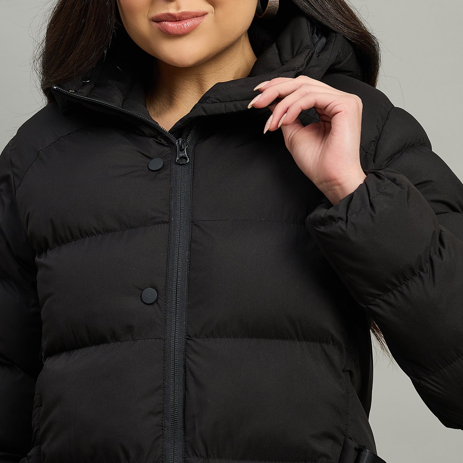 Duke Urban Women Short Style Full Sleeve Hooded Jacket (SDZ4223)