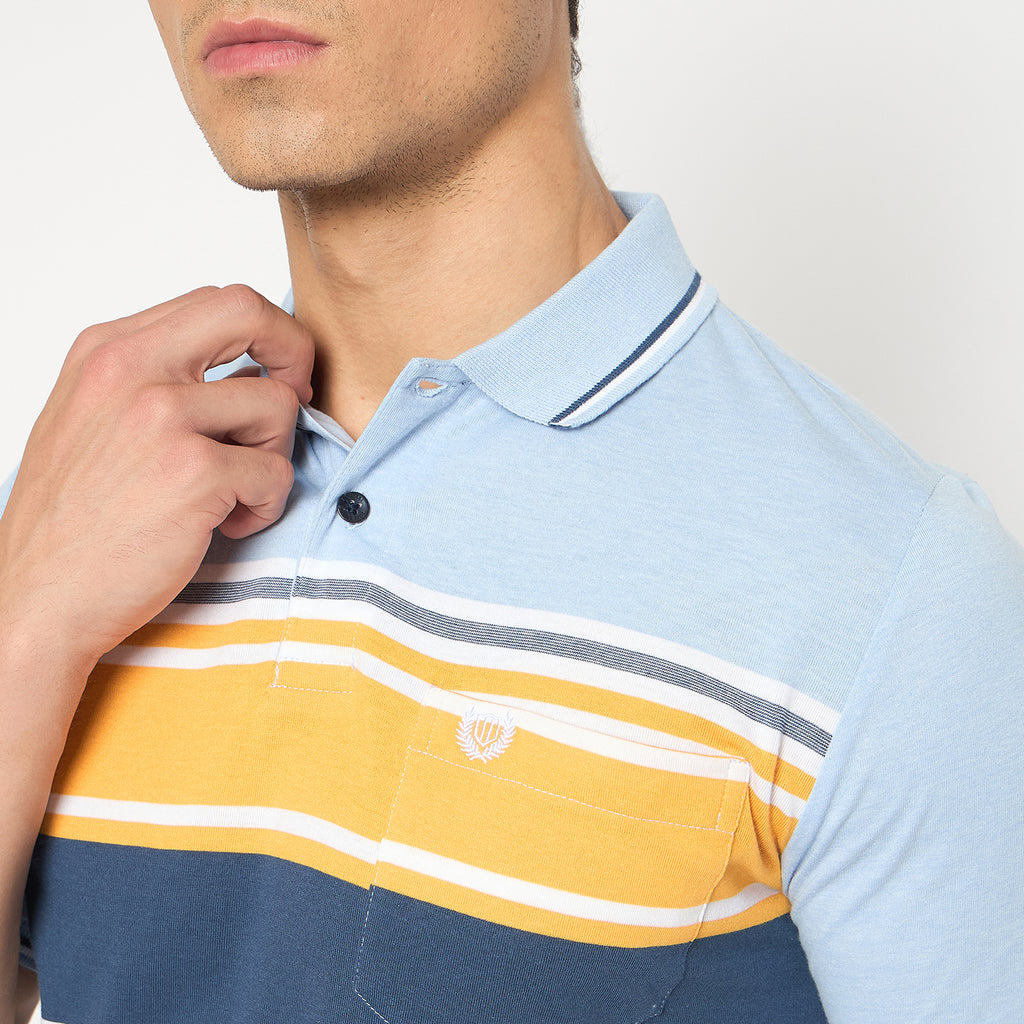 Duke Urban Men Half Sleeve Cotton T-shirt (LF5884)