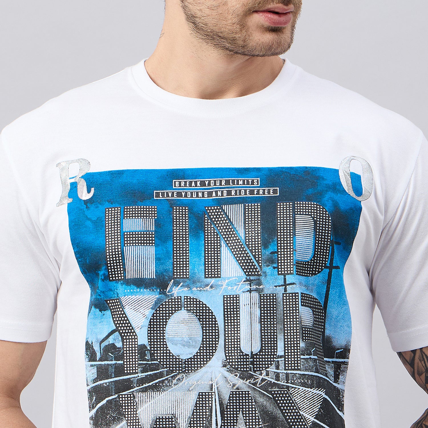 Duke Urban Men Half Sleeve Cotton Tshirt (ON1002)