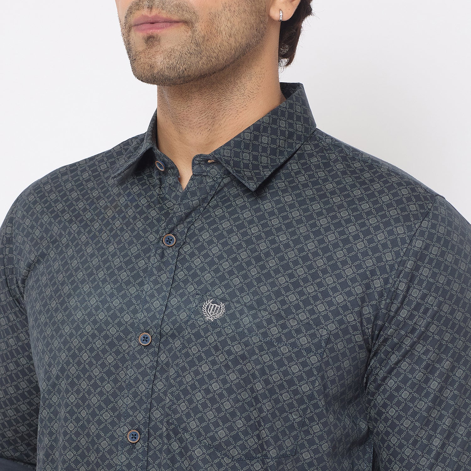 Duke Urban Men Full Sleeve Cotton Shirt (SDO6PRTS)