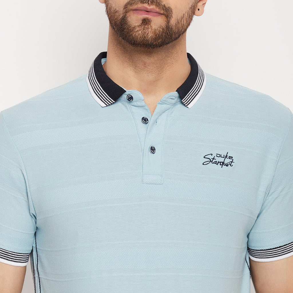 Duke Stardust Men Half Sleeve Cotton T-shirt (LF5836)