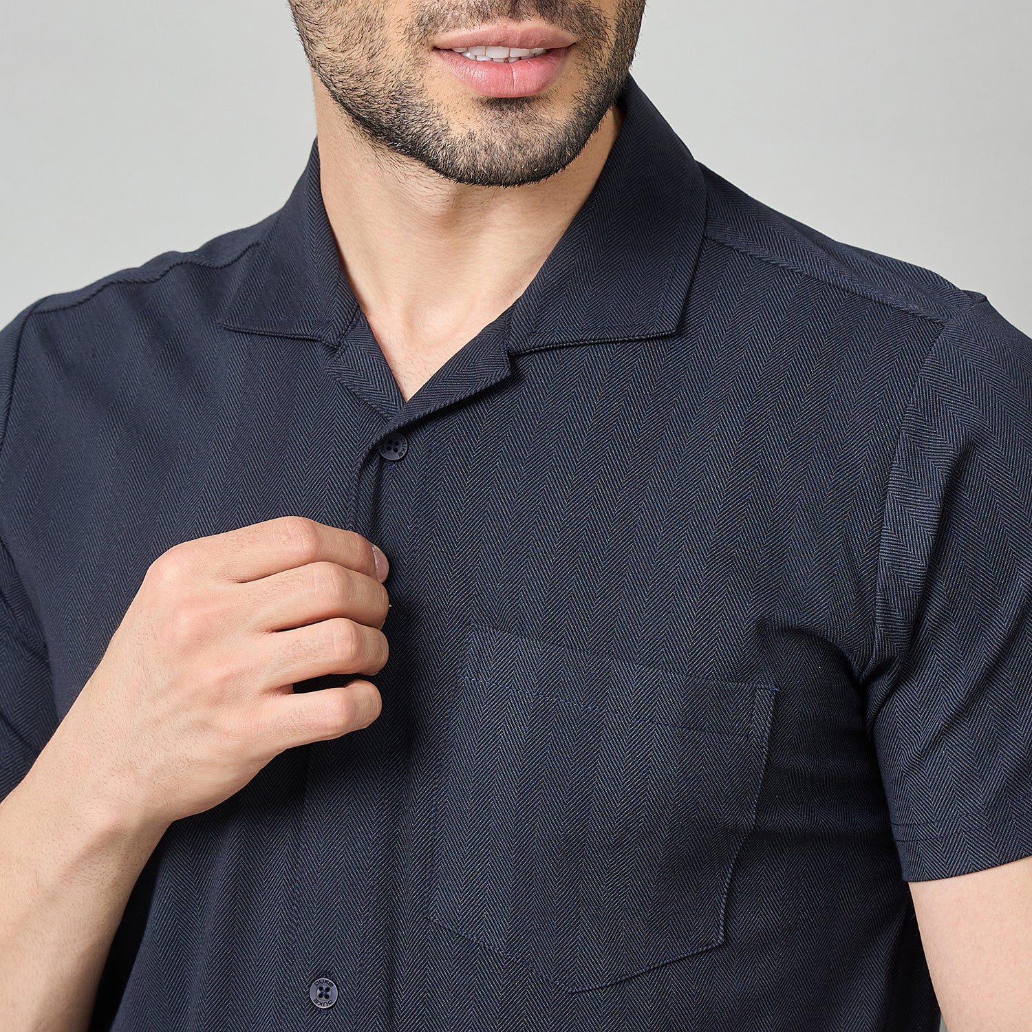 Duke Urban Men Half Sleeve Cotton Shirt (LF7762)