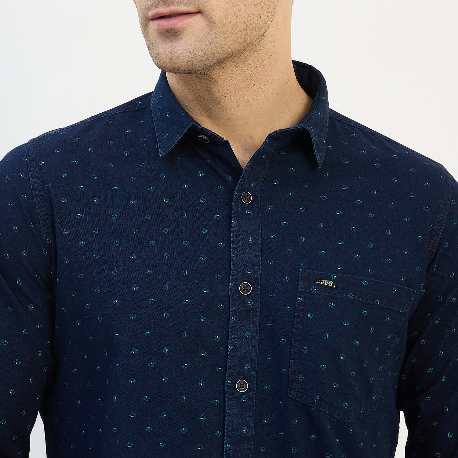 Duke Urban Men Full Sleeve Cotton Shirt (SDO9107)