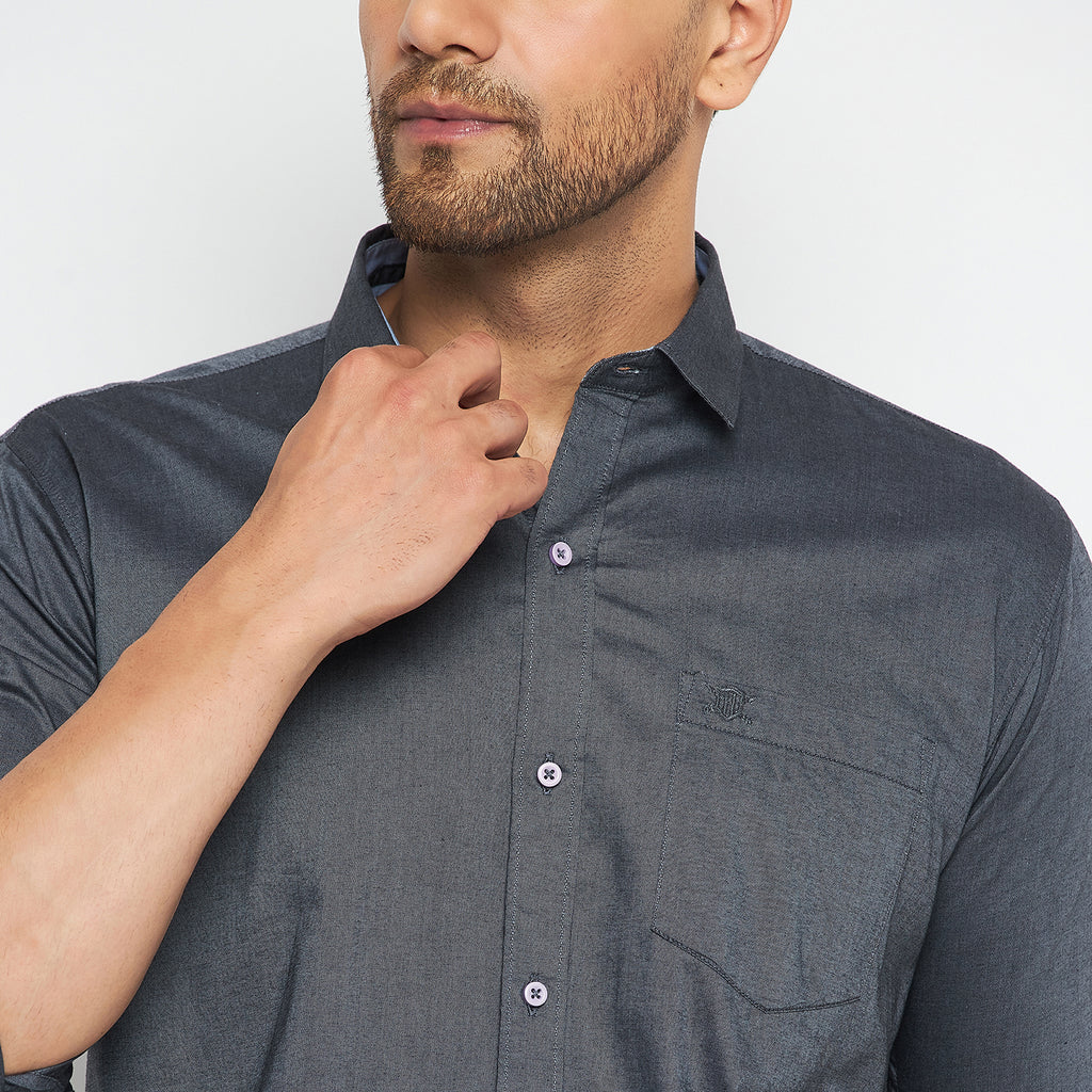 Duke Stardust Men Full Sleeve Cotton Shirt (SDO88BCO)
