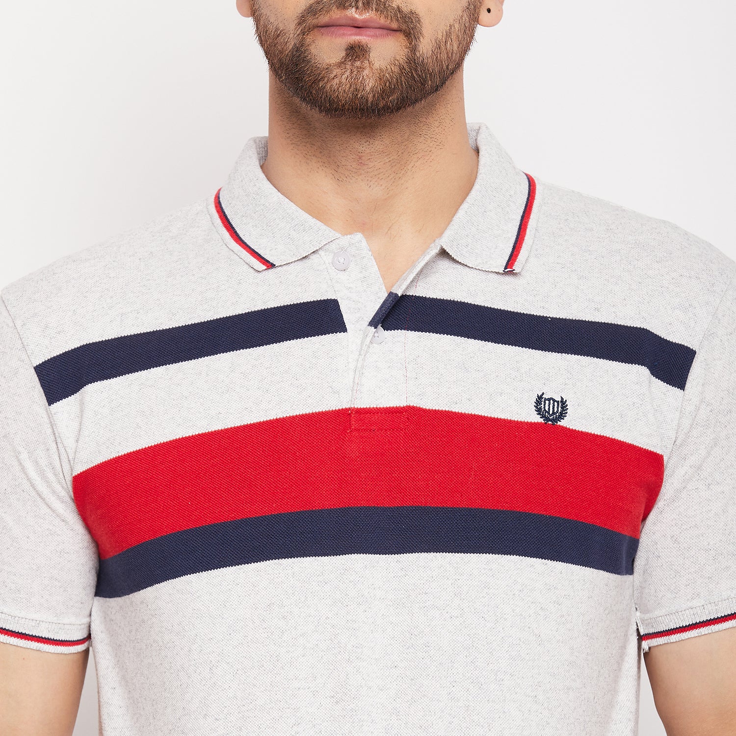 Duke Stardust Men Polo Neck Half Sleeve Cotton T-shirt (LF5719)