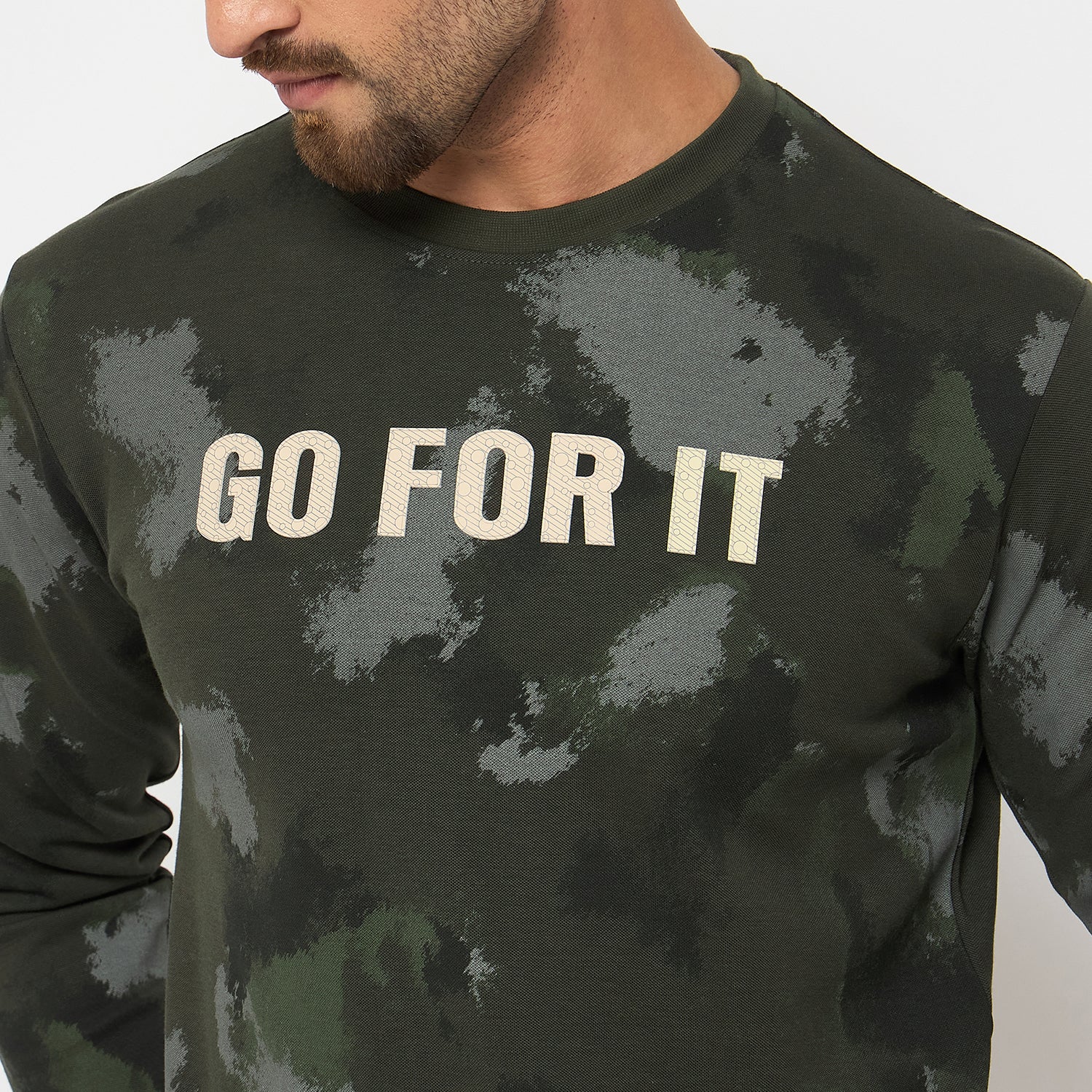 Duke Urban Men Full Sleeve Round Neck Sweatshirt (LF6389)