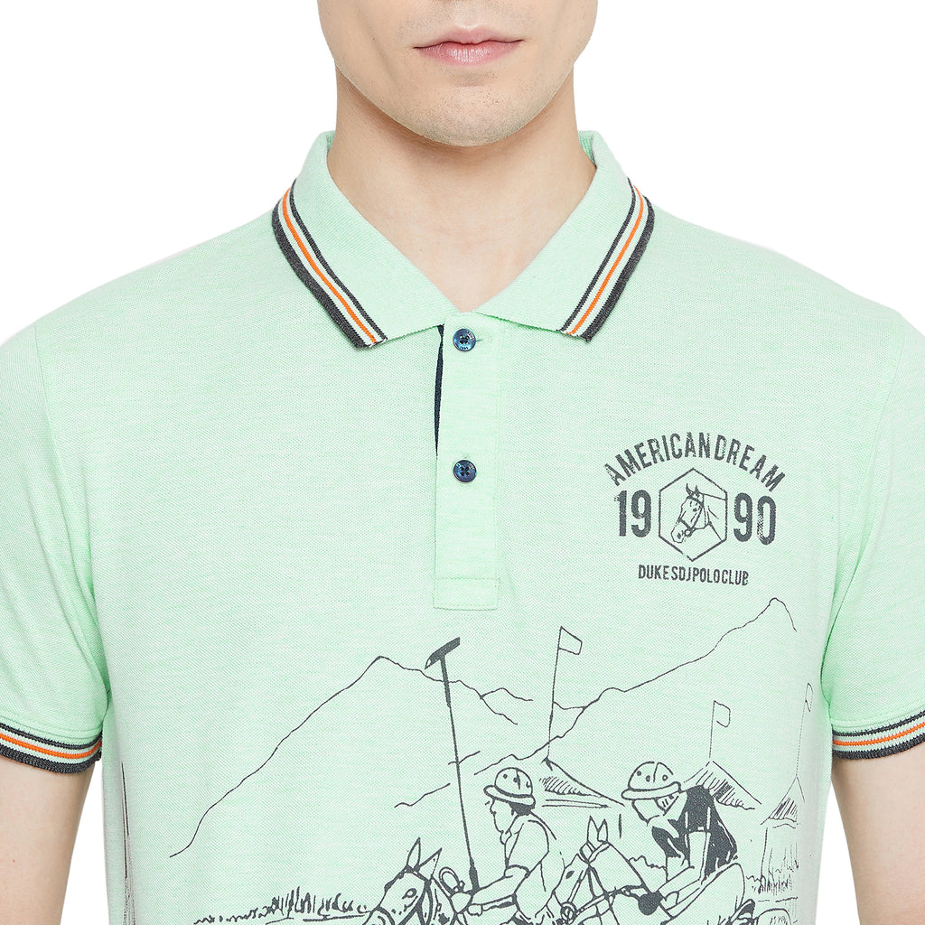 Duke Urban Men Half Sleeve Cotton T-shirt (LF4220)