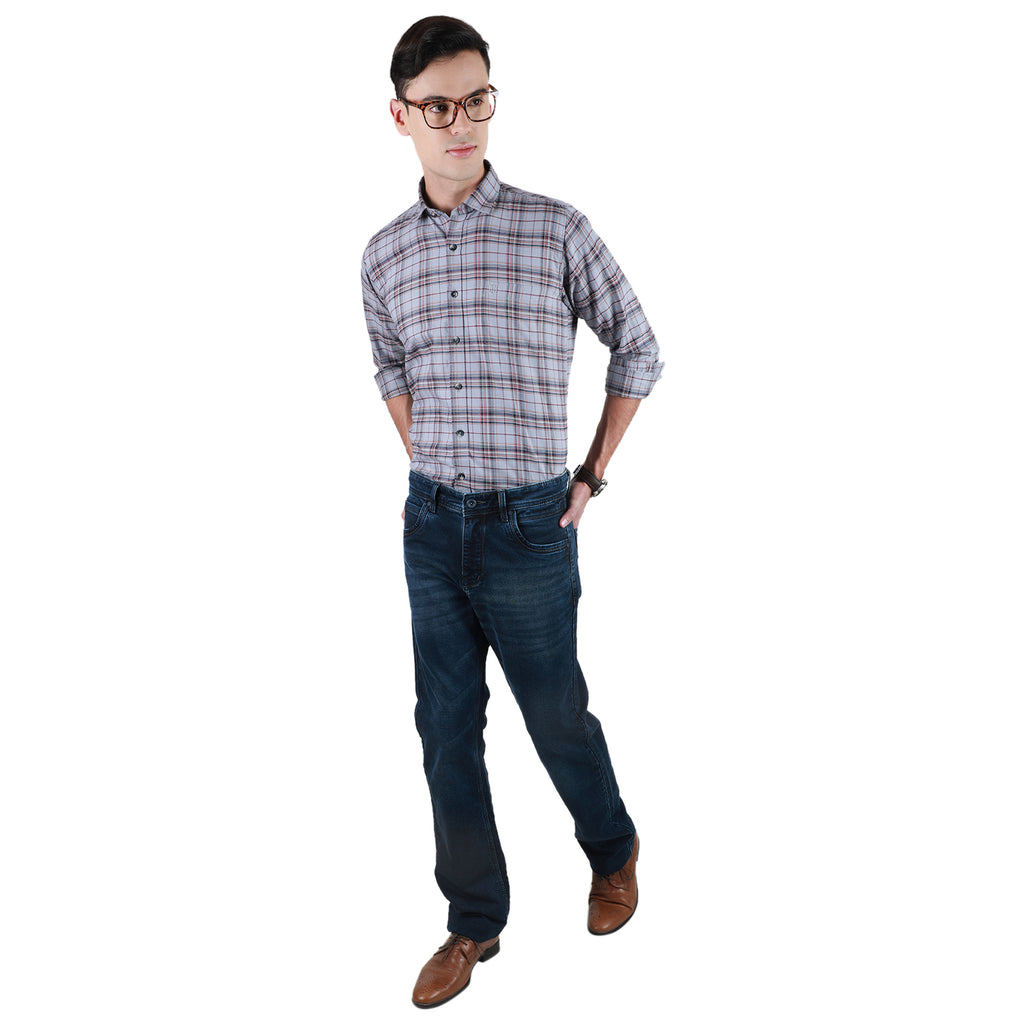 Duke Urban Men Full Sleeve Cotton Shirt (SDO8CKOK)
