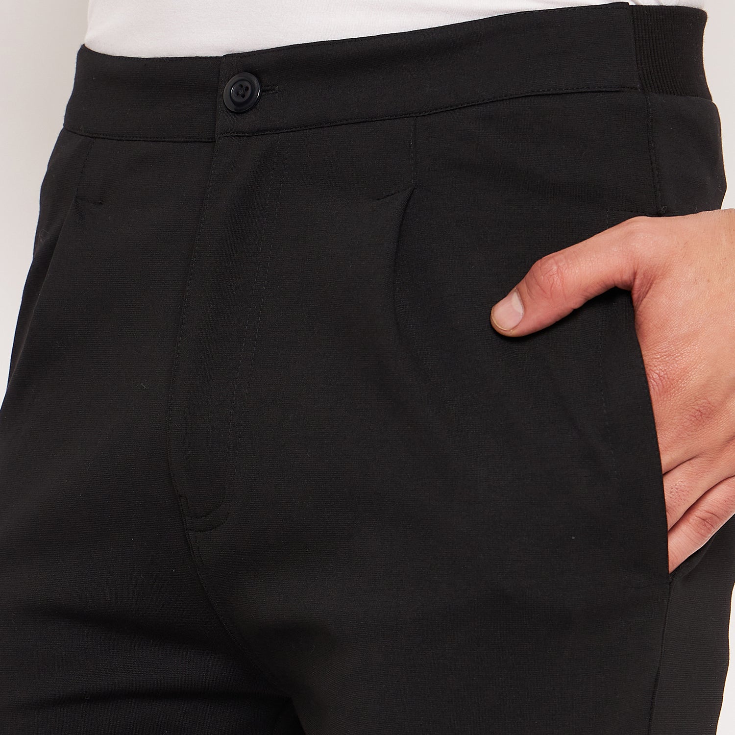 Duke Urban Men Solid Track Pant (LF5661)