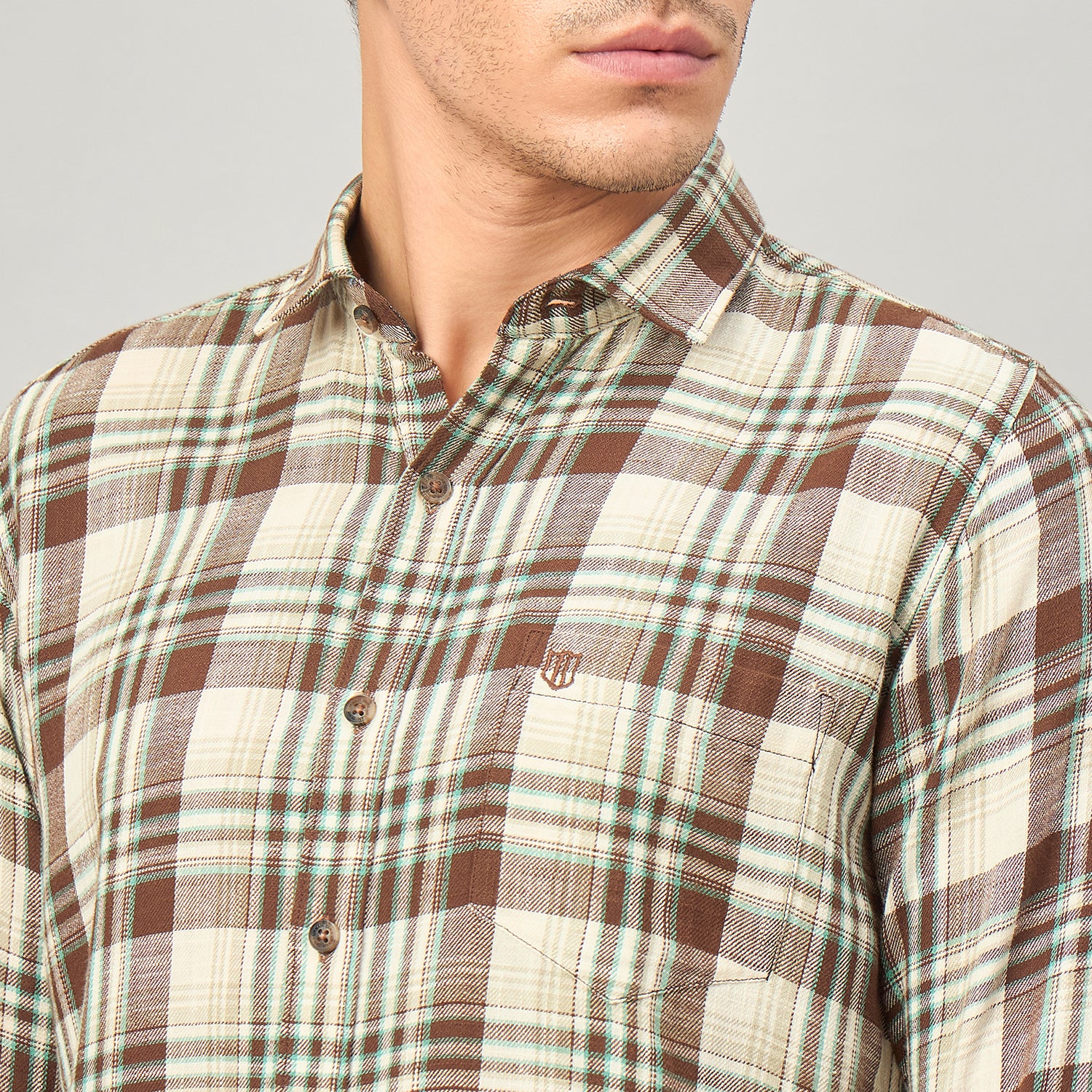 Duke Urban Men Full Sleeve Cotton Shirt (SDO8CKAV)