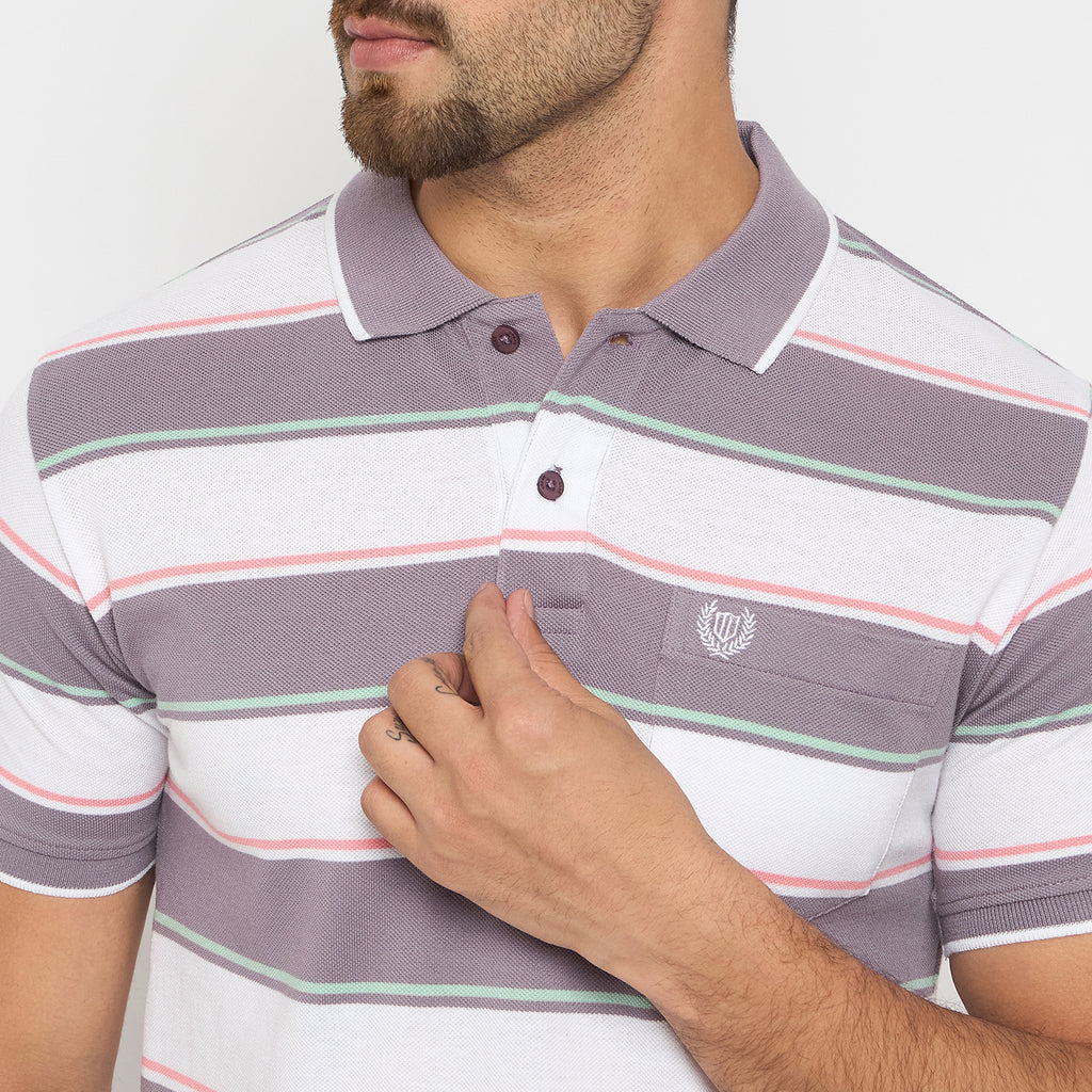 Duke Urban Men Half Sleeve Cotton Tshirt (LF7467)