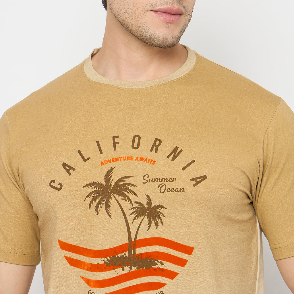 Duke Urban Men Half Sleeve Cotton Tshirt (LF7429)