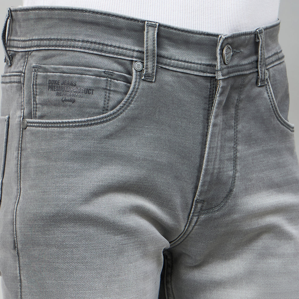 Duke Men Narrow Fit Stretchable Jeans (SDD5999N)