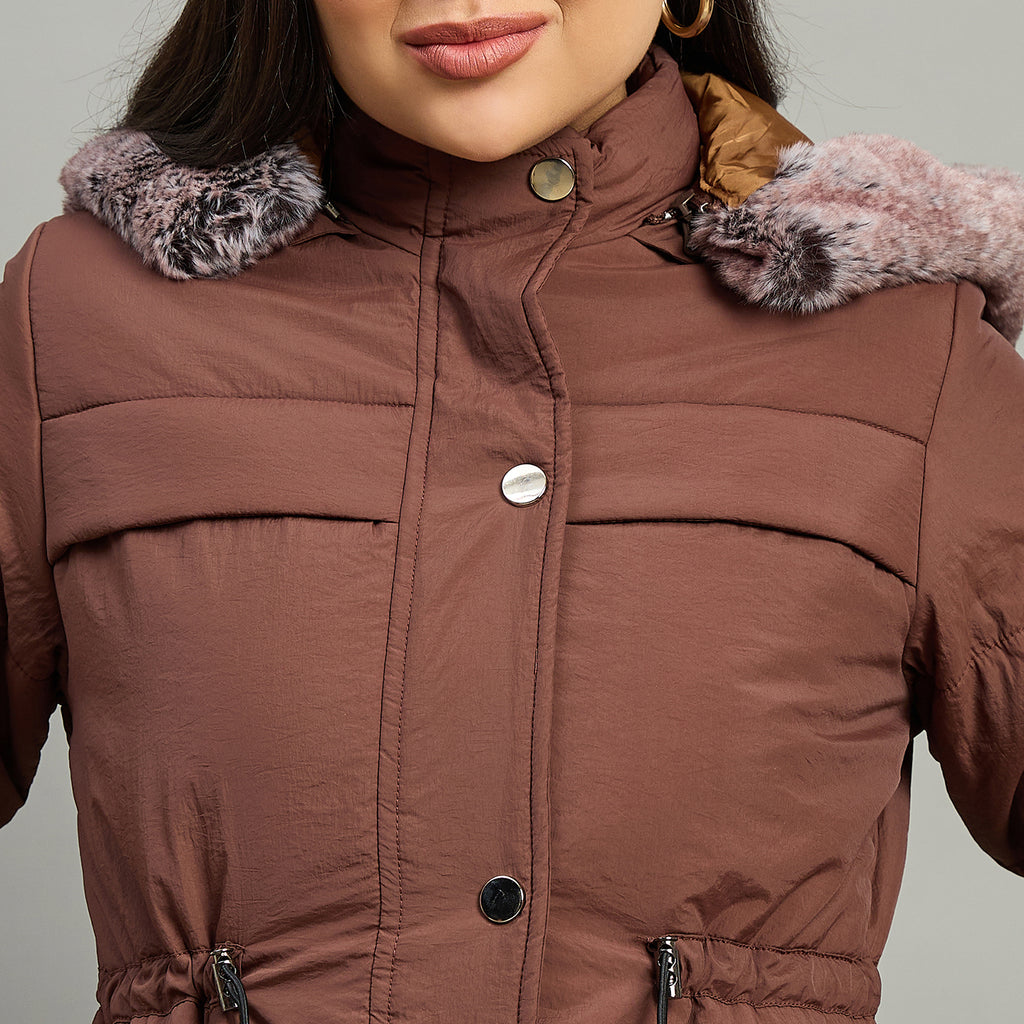 Duke Urban Women Short Style Full Sleeve Hooded Jacket (SDZ4111)