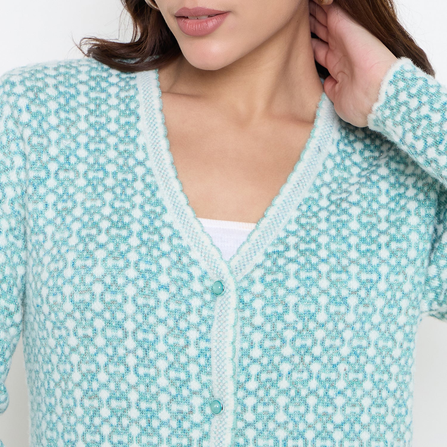 Duke Urban Women Full Sleeve Front Open Cardigan (SDS1361)