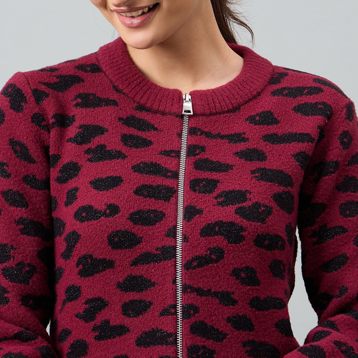 Duke Urban Women Full Sleeve Front Open Regular Cardigan (SDS1237N)