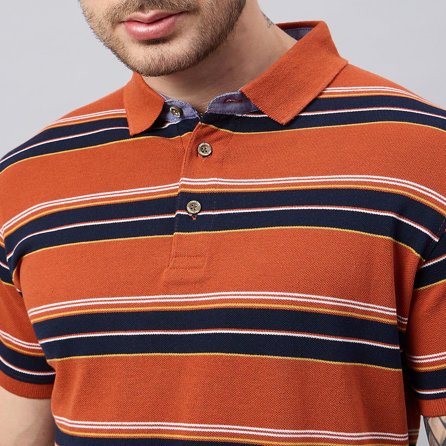 Duke Urban Men Half Sleeve Cotton Polo Tshirt (ON1426)