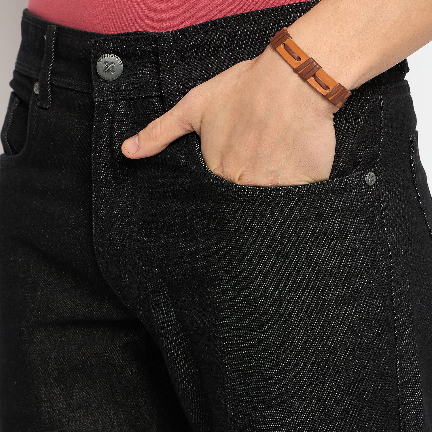 Duke Urban Men Straight Fit Stretchable Jeans (SDD5691)