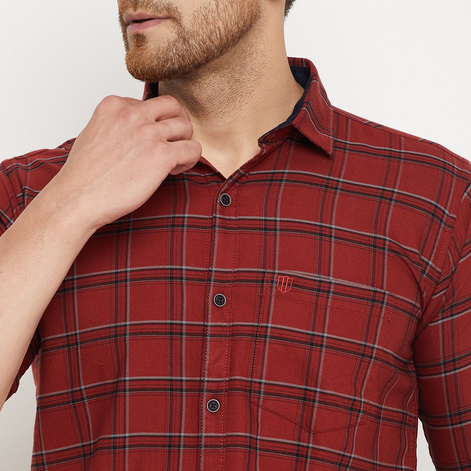 Duke Urban Men Full Sleeve Cotton Shirt (SDO5CKON)
