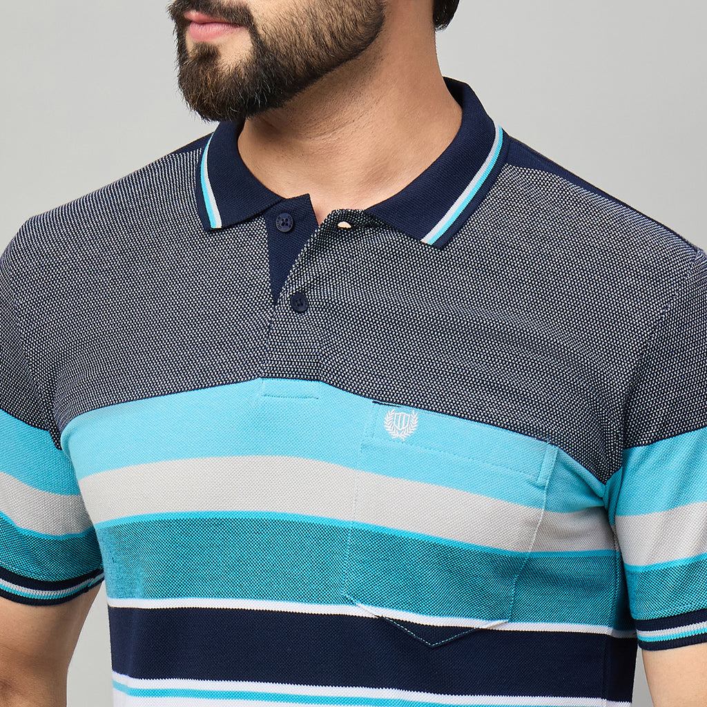 Duke Urban Men Half Sleeve Polo Cotton Tshirt (LF7463)