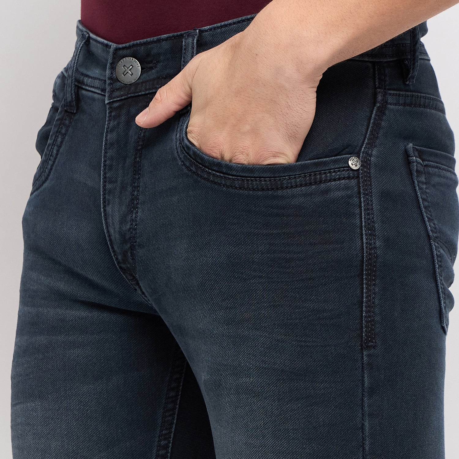 Duke Urban Men Smart Fit Stretchable Jeans (SDD5523)