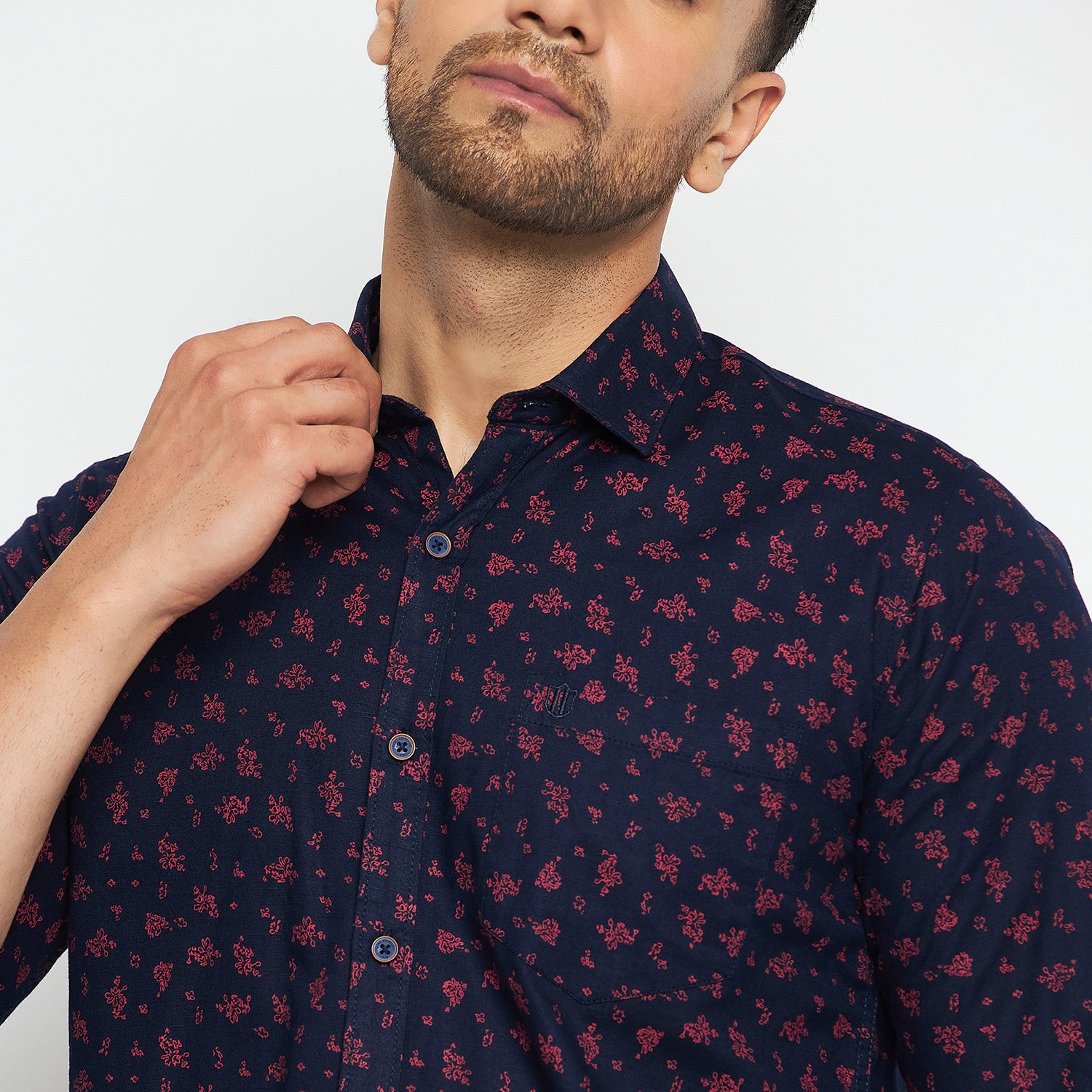 Duke Stardust Men Full Sleeve Cotton Shirts (SD9PRCSQ)