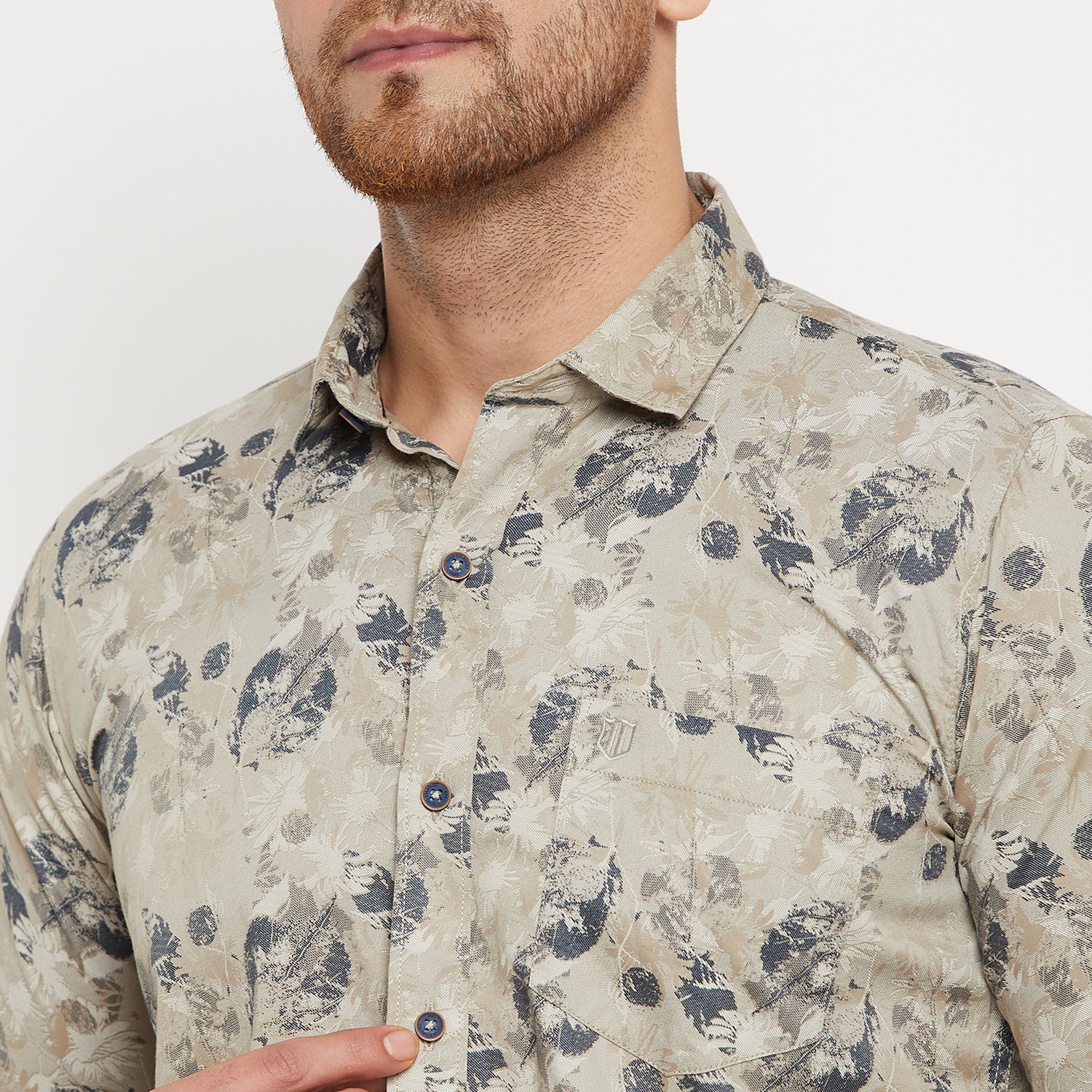 Duke Urban Men Full Sleeve Cotton Shirt (SDO8PRG)