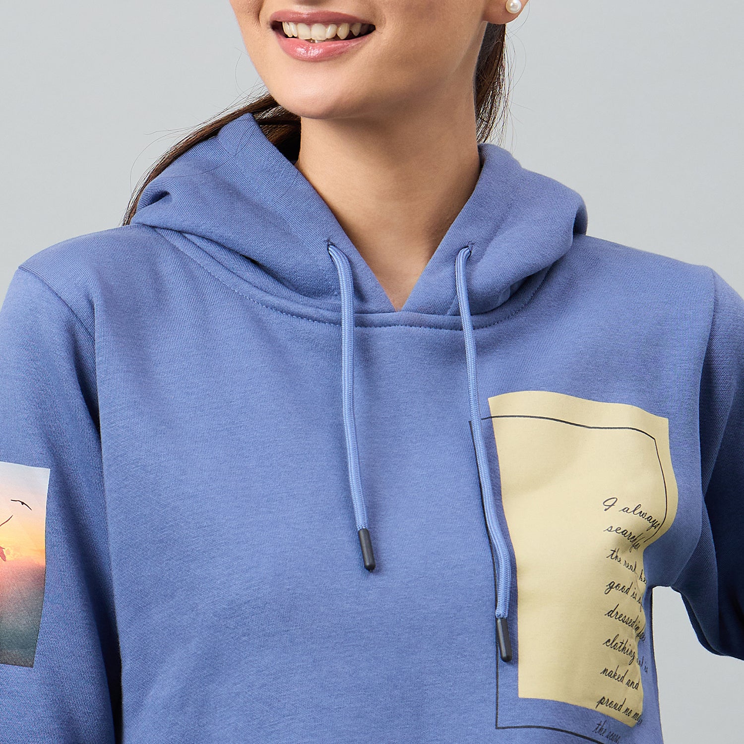 Duke Urban Women Full Sleeve Hooded Sweatshirt (LFX948)