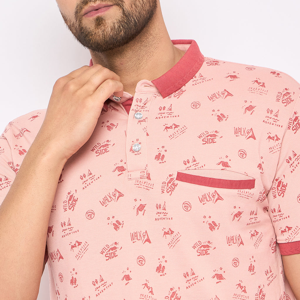 Duke Urban Men Half Sleeve Cotton T-shirt (LF5894)