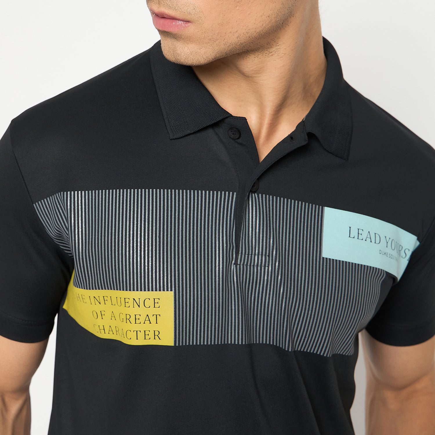 Duke Urban Men Half Sleeve Cotton T-shirt (LF7141)
