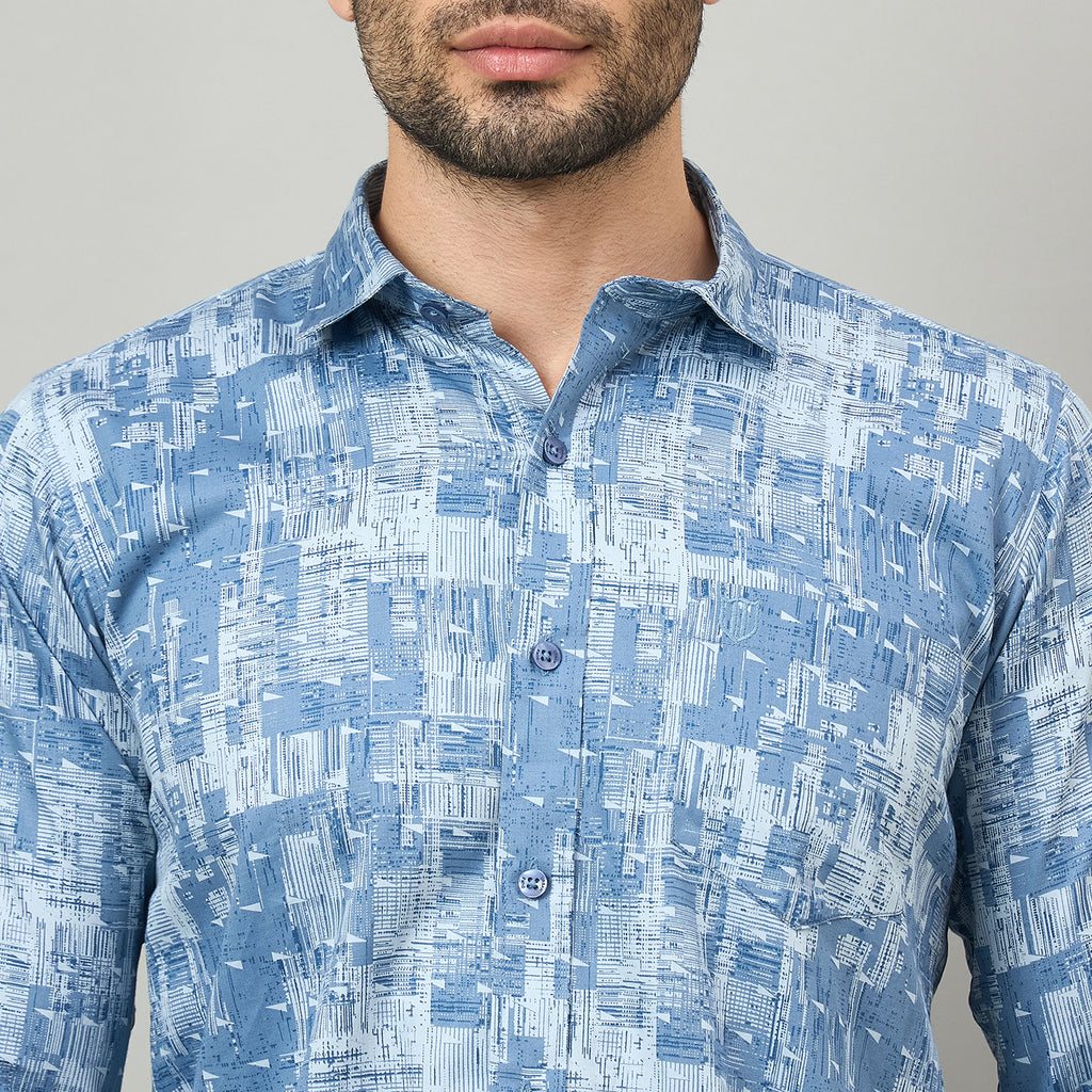 Duke Urban Men Full Sleeve Cotton Shirt (SDO8PRAP)
