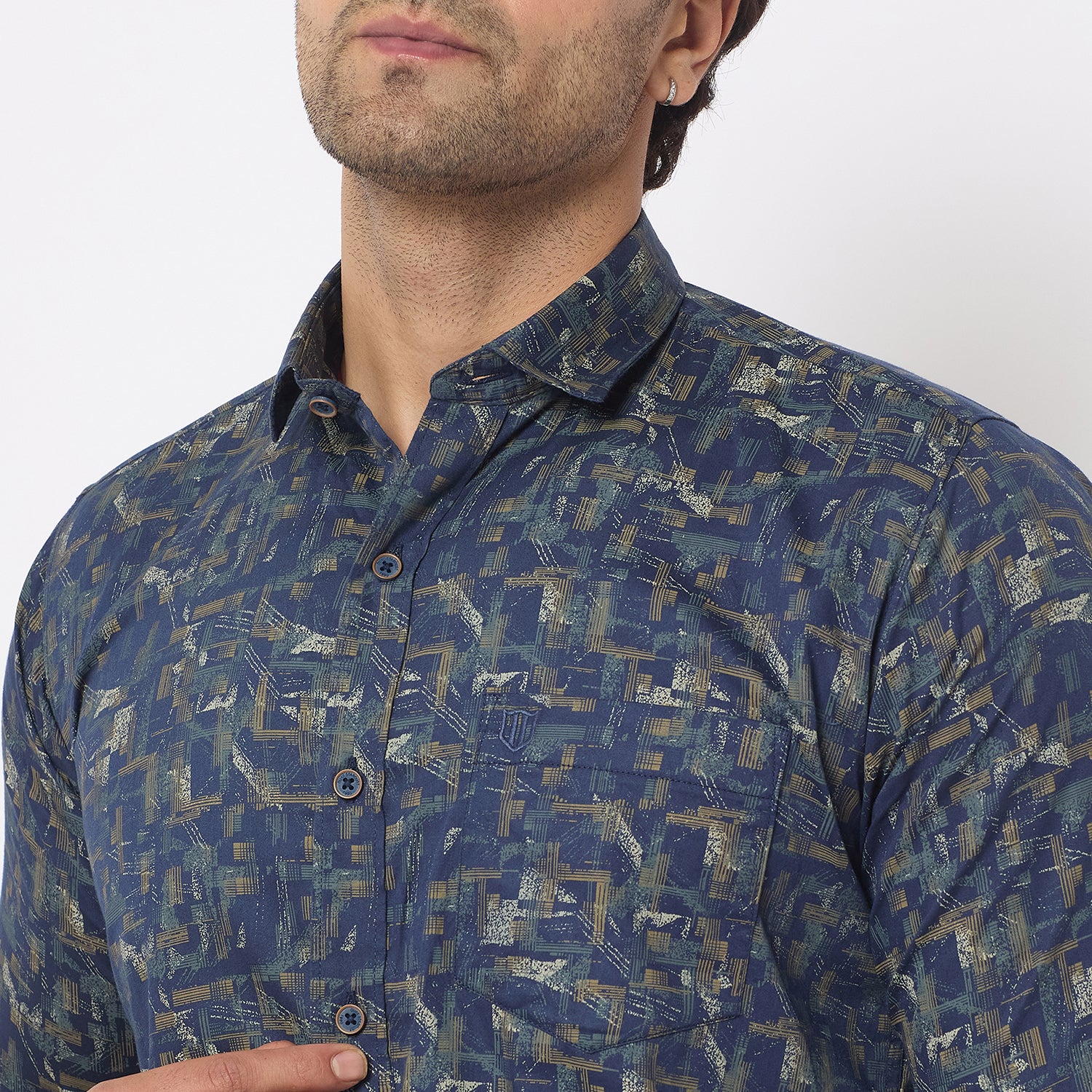 Duke Urban Men Full Sleeve Cotton Shirt (SDO8PRE)