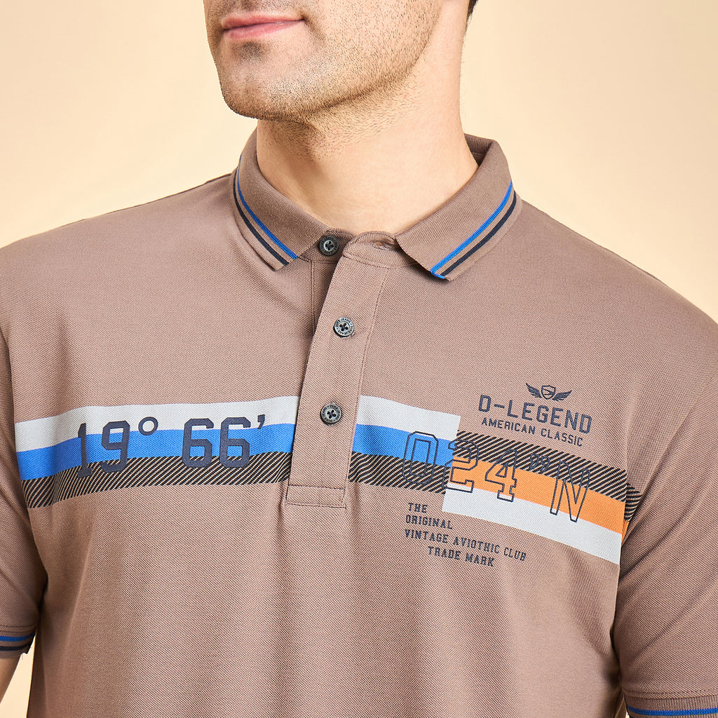 Duke Urban Men Half Sleeve Cotton Polo Tshirt (ON3169)